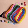 Fio Elástico Multifilamento de 1mm para Miçangas de Buda DIY Fio Elástico com Miçangas Disponível em Várias Cores