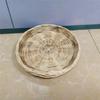 Cesta tejida de bambú sala de estar hotel cesta de almacenamiento bandeja para pan bandeja de bambú cesta de bambú tejido para bollos al vapor