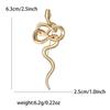 Europeu e americano personalidade retro liga brilhante cobra broche simples moda masculina e feminina casaco cardigan corsage jóias pino