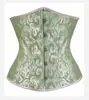 Corset Simples Cinta Modeladora de Cintura Corset Levemente Cheio Novo Estilo Coreano Respirável Sexy Top Modelador Com Barbatanas Cinta de Cintura Jacquard