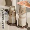 Dispensador de Copos Descartáveis para Uso Doméstico, Suporte de Copos de Papel para Mesa de Grande Capacidade, Suporte para Copos de Água, Rack para Colocar Copos de Café e Chá