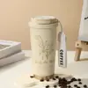 2026 Lirio del Valle Modelo Nuevo Taza Térmica de Acero Inoxidable 316 Verano Conservación del Frío Uso Dual Taza de Café Regalo Venta al por Mayor
