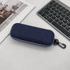 Estuche para Gafas con Cremallera Colorida de Mezclilla Eva Portátil Resistente a la Presión Caja de Almacenamiento para Gafas Estuche Retro para Gafas de Sol