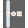 Pulsera de Silicona tipo Slap con Diseño de Dibujos Animados para Adultos y Niños con Logo Impreso, Pulsera de Silicona de Regalo Promocional