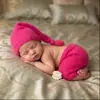Ropa de estilo elfo tejida a mano con mohair para fotografía infantil, de punto para fotos de bebé, nueva, transfronteriza
