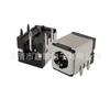 Conector de alimentación lateral horizontal DC007B 10A Alta corriente Chapado en oro Conector hembra DC 5.5*2.1 Cabezal de carga de 2.5 pines