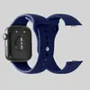 Adecuado para Huawei Watch Fit3 Hebilla Inversa Correa de Silicona Monocromática Fit4 Pro Botón de Presión Correa Deportiva de Moda