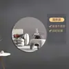 Espejo suave, de pared, autoadhesivo, para uso en baño, espejo acrílico de cuerpo entero, adecuado para lavarse la cara y maquillarse, espejo de cuerpo entero para uso doméstico