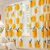Novas Cortinas para Sala de Estar Sem Furos, Semi-Escurecedoras, Estilo Simples, à Prova de Luz, Fofo, Fresco e Pastoral