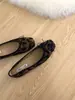 Zapatos Planos de Ante con Estampado de Leopardo Estilo Francés para Mujer, Nuevos Mocasines Ballet con Lazo para Primavera y Otoño 2026