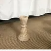 Candelabro de madera retro pequeño tjj vela Corea del Sur ins decoración de escritorio hogar base de vela de tronco foto