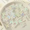 Acrílico Novo Borboleta Galvanizada UV Contas Perfuradas Feito à Mão DIY Acessórios de Contas Soltas Materiais para Montagem de Pulseira Colar