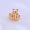 Moda Clipe de Garra Mini Liga de Zinco Diamante Atacado Clipe de Cabelo Strass Coração Clipe de Cabelo para Meninas Joia Elegante Clipe de Agarrar