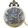Venta al por mayor directa de fábrica nuevo reloj de bolsillo de moda para hombre y mujer con bolsillo de solapa Harry Potter pareja estudiante moda reloj colgante reloj de bolsillo