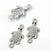 Deseo Amazon Metal Explosivo Doble Punto de Colgante Taladro Accesorios Hechos a Mano diy Joyería de Tortuga Colgante Accesorios Accesorios