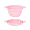 Cesta Plegable de Silicona para Lavandería y Lavado de Cara en Casa, Se Puede Colgar, Cubeta para Fregadero de Cocina, Lavamanos Portátil para Viajes