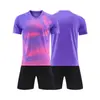 Conjunto de Uniforme de Fútbol, Uniformes Lisos de Competición y Entrenamiento para Equipos, Playeras de Fútbol para Adultos y Niños, Camisetas de Fútbol Ligeras, Playeras de Fútbol Personalizadas para Hombre