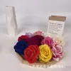 Cabeças de Flores de Rosa de Veludo Artificial 10cm Flores de Rosa DIY Buquê para Salão de Casamento Decoração de Parede de Flores Transfronteiriça