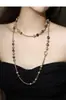 Cadena de Suéter de Perlas en Capas Fragmentadas Europea y Americana Transfronteriza Collar Asimétrico de Tres Capas para Mujer Collar de Perlas Francés de Múltiples Capas