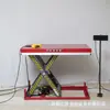 Plataforma Elevadora de Tijera Hidráulica Plataforma Ultrabaja Tijera Fija Elevación Suave Adecuada para Almacenamiento y Manejo