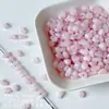 Grava de Colores Acrílico Cuentas Sueltas Simple Manchado DIY Hecho a Mano Cadena para Teléfono Móvil Pulsera Material Accesorios de Joyería