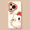 Funda para teléfono Huawei Pura 90 Pro Max con temática de gato y cordón, diseño lindo de caricatura, funda suave de silicona