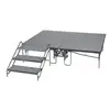 Escenario Plegable de Hotel con Ruedas, Escenario Portátil de Instalación Rápida, Escenario en T para Bodas, Escenario Plegable Modular, Escenario Móvil de Baile de Aleación de Aluminio