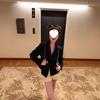 Traje Yuppie de Mezclilla Color Original Ms Beatles Chaqueta Clásica con Solapa de Muesca Pantalones de Pierna Recta