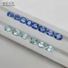 Fábrica de Joyería Aocai Vende al por mayor Piedras Sueltas Color Aciano, Zafiros Cultivados en Laboratorio en Varias Formas y Piedras para Joyería