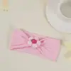 Accesorios para el Cabello de Bebé Europeos y Americanos, Diademas Suaves que No Presionan la Cabeza, Protegen la Fontanela, Diademas Anchas para Niños, Diademas con Flores Tridimensionales, Accesorios para la Cabeza