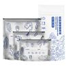 WO Bolsa de Conservación con Cierre Deslizante de Papel de Aluminio Bolsa Sellada Zealer Bolsa Compactadora de Papel de Aluminio Bolsa con Cierre Deslizante para Sub-empaque de Refrigeración y Congelación