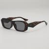 Gafas de Sol Retro Cuadradas de Montura Pequeña Angulares Distintivas para Mujer Celebridad en Línea Hip-Hop Celebridad en Línea Gafas de Sol Avanzadas