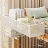 Cesta colgante de almacenamiento para mesita de noche de dormitorio, estante colgante sin taladro, organizador de snacks y artículos varios para la mesita de noche de estudiante universitario