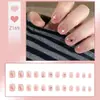 Uñas Postizas Personalizadas Pure Desire, Manicura Portátil de Alta Gama, Uñas Postizas Blanqueadoras, Uñas Portátiles, Uñas de Manicura Terminadas