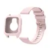 Adecuado para Reloj Garmin Venusg2 Cubierta Protectora de Silicona + Juego de Correa de Cuadros Pequeños