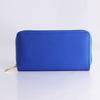 Cartera de color sólido transfronteriza PU larga de 16 colores con cremallera, cartera estampada a la figura D dengxing fabricantes de equipaje