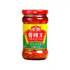 Salsa de ajo y chile china, salsa de chile de Guilin, polvo de sopa picante rey extra picante, adecuado para servir con comidas, olla caliente y fideos