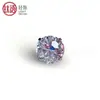 Pendiente de Zirconia Cortada Fuego Artificial Gradiente Aleación de Titanio Anillo para Lengua Anillo para Labio Hueso de la Oreja Anillo Base Redonda Cuatro Garras Joyería para Piercing al por Mayor