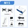 Máquina de juegos Cross Border M15 TV Retro Arcade Máquina de juegos para el hogar TV Rocker Arcade System Máquina roja y blanca