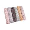 Tecido de Camisa com Estampa Floral Pequena, Elasticidade em Quatro Direções, Tecido de Saia Floral Infantil, Tecido Floral Liso 100% Poliéster, Elasticidade Leve