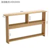 Prateleira de Armazenamento de Cabeceira, Armário de Armazenamento de Parede Lateral do Quarto, Armário Longo de Armazenamento no Espaço Atrás do Sofá da Sala de Estar