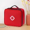 Mala Médica Portátil para Viagem ao Ar Livre Grande Capacidade Bolsa de Armazenamento de Medicamentos Doméstica para Veículo Kit de Primeiros Socorros para Prevenção de Epidemias para Estudantes