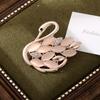 Broche Elegante y Dulce de Aleación para Mujer con Perlas y Diamantes, Lindo Broche para Decoración de Ropa de Niñas, Accesorio Versátil para Corsage
