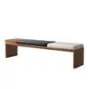 Banqueta de Troca de Sapatos de Design de Luxo para Porta, Casa de Luxo Leve, Banqueta Baixa Simples e Casual para Cabeceira, Banco de Entrada Estilo Meados do Século