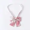Corbata de uniforme JK Femenina Estilo Preppy Accesorios de Uniforme Camisa Estilo Uniforme de Marinero Accesorios Corbata Flor Lazo Cuello de Flor Verano