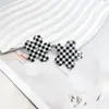 Estilo Retro de Hong Kong Lunares Cuadros Corazón de Pedrería Gato Flor Colgante DIY Joyería Hecha a Mano Materiales para Pendientes Venta al por Mayor