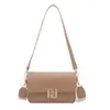 Atacado Bolsa Quadrada Pequena Portátil de Alta Qualidade Bolsa Feminina Moda Inverno 2025 Nova Bolsa de Ombro com Fecho Alça Larga Bolsa Transversal