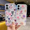 2,0 mm Dois em Um Pó Solto Cola Acrílico Capa de Celular Adequada para Câmera Apple 1615Pro Design de Gotejamento de Óleo