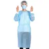 Ropa de aislamiento desechable, no tejida, de SMS, gruesa, protectora, a prueba de polvo, transpirable, para visitas, anti-vestirse, para tatuajes y trabajo.