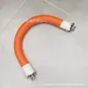 Juguete para loro Percha en forma de U Cuerda de cáñamo colorida Soporte Accesorios para jaula Juguete para loro Pájaro Soporte Palo